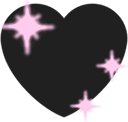 sparklingHeartDarkPink