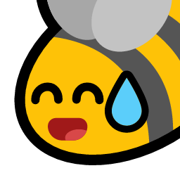 blobbee_laugh_sweat