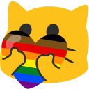 blobCatHeartPride